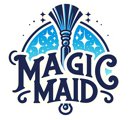 Magic Maid House Cleaning Logo