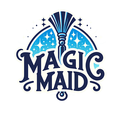 Magic Maid House Cleaning Logo